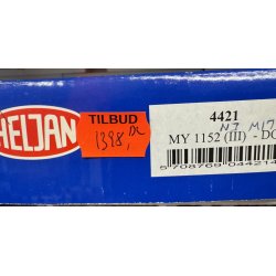 Heljan 4421 skagensbanen diesellok M17 til analog DC j�vnstr�m drift