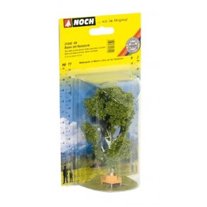 Noch HO 21642 tr med bnk, 11,5 cm hj 