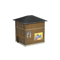 Noch HO 66006 bygning 11,7 x 10,8 cm, 12,5 cm h&oslash;j