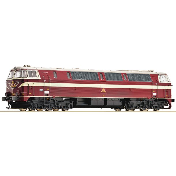 Roco HO 62717 DSB Mz diesellok 1407 Til analog j�vnstr�ms drift