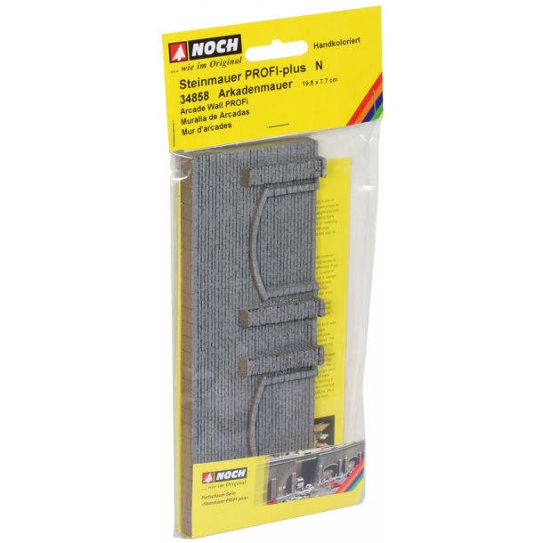 Noch 34858 spor N arkade mur, 19,8 x 7,4 cm 