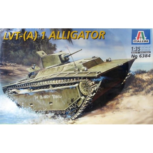 Italeri 6384 LVT-(A) 1 ALLIGATOR Scala 1:35 byggest