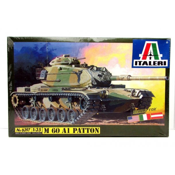 Italeri 6397 M60 A1 Patton Tank Scala 1:35 byggest