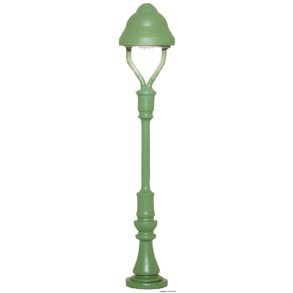 Viessmann 6411 spor N gaslanterne, grn Hjde: 3,5 cm.