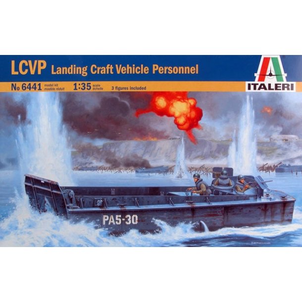 Italeri 6441 LCVP Landing Craft Vehicle Personnel Scala 1:35 byggest