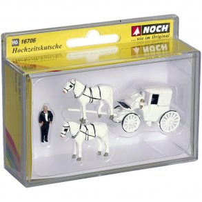 Noch HO 16706 figur s�t Bryllup vogn