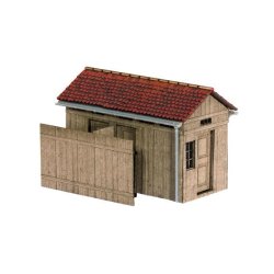 Noch HO 66104 toilet hus 6,1 x 5,0 cm, 4,2 cm h&oslash;j 