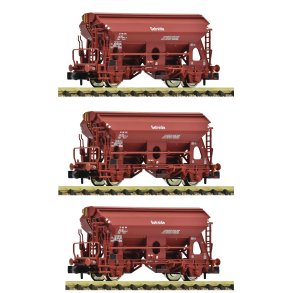 Fleischmann 6660071 spor N DR Vogns�t med tre drejetagsvogne, type Tdg. Nyhed 2026