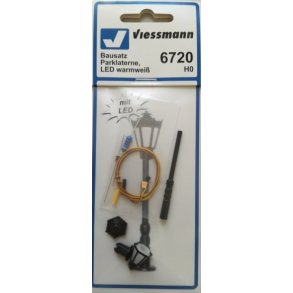Viessmann HO 6720 Led parklampe kit. Komplet s�t, herunder p�re h�jde: 56 mm.