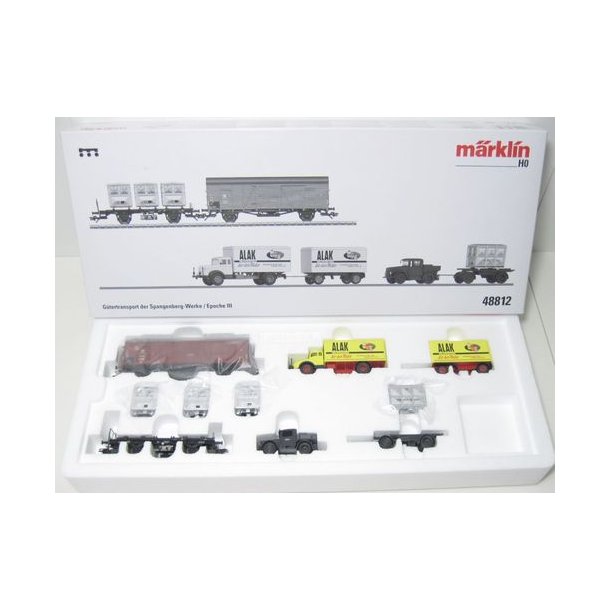 Insider. MHI model. Mrklin 48812 DB Godstransport af Spangenberg-Werke