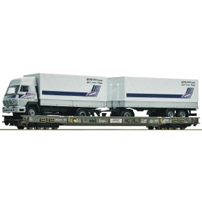 Roco HO 67530 HUPAC lavgulvsvogn mellem mellemliggende vogne 