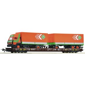 Roco HO 67531 �BB Lavgulvs mellemliggende vogn Saadkms 