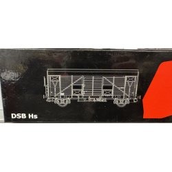 McK HO 1910 DSB lukket godsvogn Carlsberg Hvid Hs 21 86 210 0 139-3