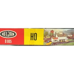 Heljan HO B 508 gammel fabrik 28x11,5x13 bygges�t