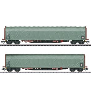 M�rklin 47114 DSB glidende presenning vogns�t type Rilns. Nyhed 2023