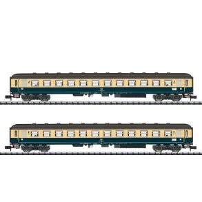 Minitrix 18276 spor N DB Eksprestogvogn s�t 3 FD 1922 Berchtesgadener Land. Nyhed 2023