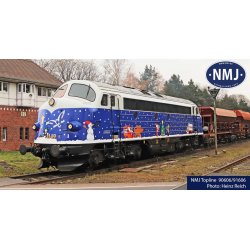 NMJ Topline 91606 Altmark Rail TMY 1149 Tuborg julelokomotiv digital diesellyd DCC j�vnstr�m. 