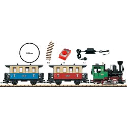 LGB 70307 Spor G startst passagertog med lyd og lys samt dampgenerator