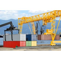 Kibri HO 10922   6 stk. 40-fods container 