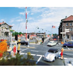 Busch 7086 HO  asfalt gade 80 mm bred, 2 m lang,