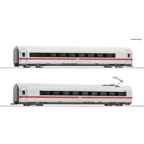 Roco HO 72098 DB AG IC3 personvogns�t Mellemvogne (BR 407) med str�mf�rende koblinger