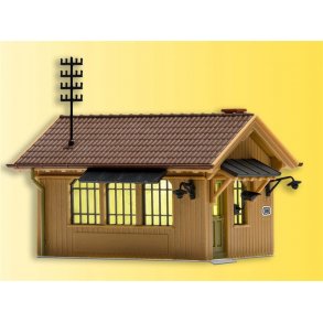 Kibri HO 49309 ledvogterhus indbygget belysning