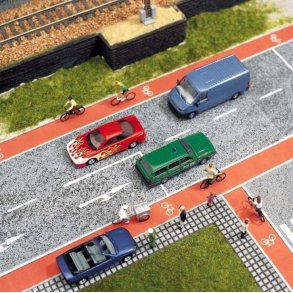 Busch HO 7082 cykelsti