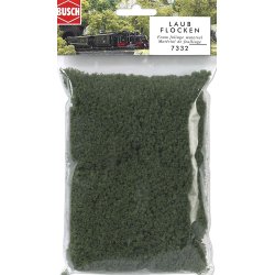 Busch 7332 Laubflocken Bladflager medium grn