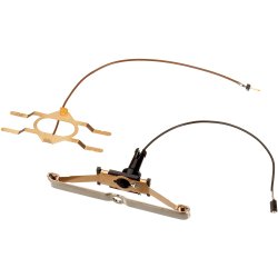 M�rklin 73404 sl�besko�Til indvendig belysning 73400. Med asymmetrisk kv�rn og jordfjeder.