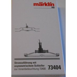 M�rklin 73404 sl�besko�Til indvendig belysning 73400. Med asymmetrisk kv�rn og jordfjeder.