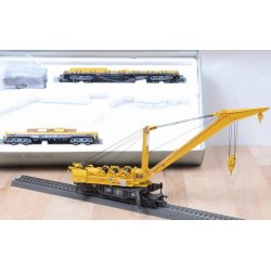 M�rklin 49950 DB digital kranvogn 150 t s�t "GOLIATH" med kranbeskyttelsesvogn og kontrav�gtvogn