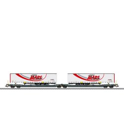 Mrklin 47472 MFD Rail Dobbelt lommevogn type Sdggmrss. Nyhed 2024/25