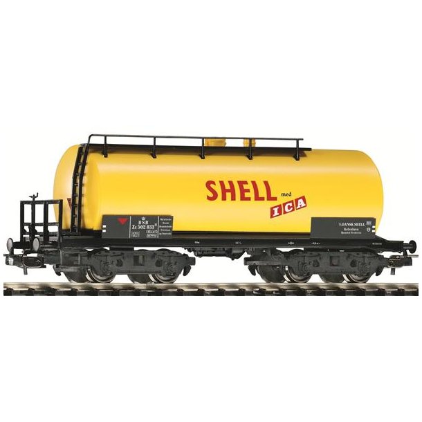 Piko HO 95972 DSB tankvogn ''shell'' med ICA