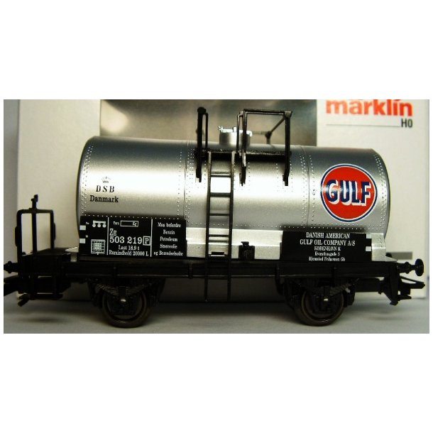 Mrklin 4870.007 DSB tankvogn Gulf Ze 503219 