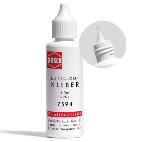 Busch 7594 alle str. Laserskret lim 50 g
