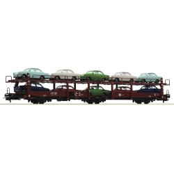 Roco HO 76458 DB autotransport type Laekks 543 lastet med VW 1500