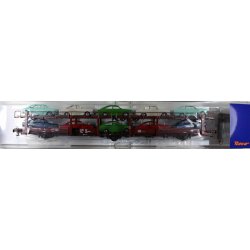 Roco HO 76459 DB autotransport type Laes 543 med 10 VW 1600 T biler