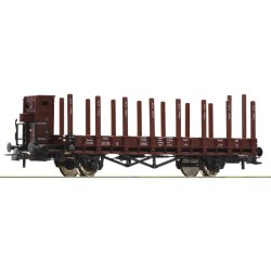 Roco HO 76869 DRG stolpevogn med bremsehus med beladning