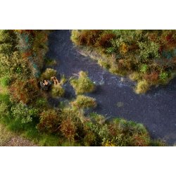 Auhagen alle str. 76965 Flodlb med vandoverflade 3 stk. hver 70 x 50 cm, total lngde 200 cm. Nyhed