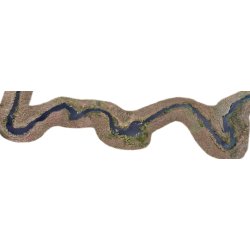 Auhagen alle str. 76965 Flodlb med vandoverflade 3 stk. hver 70 x 50 cm, total lngde 200 cm. Nyhed