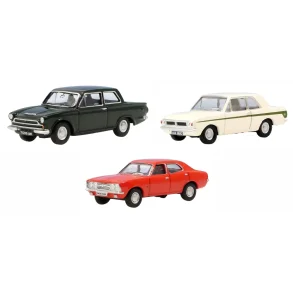 Oxford 76set84 trykstbt 3-delt Ford Cortina st Mk1/2/3 skala 1:76