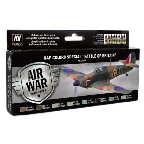 Vallejo farver 771144 Farves�t RAF Battle of England, 8 x 17 ml