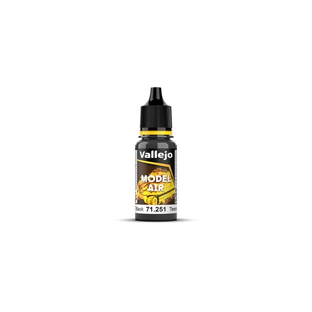 Vallejo Farver 71251 NATO Black, 18 ml