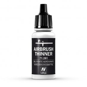 Vallejo farver 71261 ‎Airbrush fortynder flaske 17 ml.‎