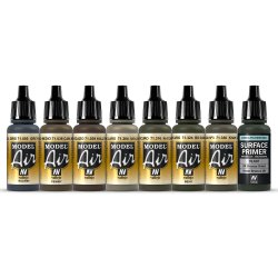 Vallejo farver 771614 Farves�t, britiske farver, Europa, Anden Verdenskrig