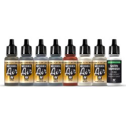 Vallejo farver 71615 Farvest  8 x 17 ml. Kriegsmarine 2. verdenskrig