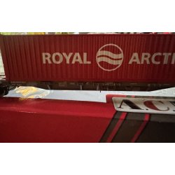 ACME HO 90251 DSB b�rrevogn typ Sgns med 40 Fod container  Royal Arctic