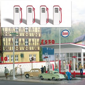 Busch HO 7775 ESSO pumper 4 stk.