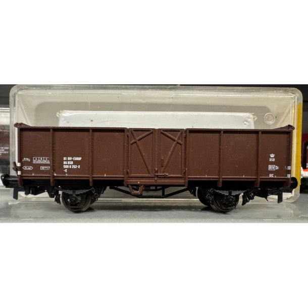 Lilliput HO 231 60 DSB �ben godsvogn med beladning