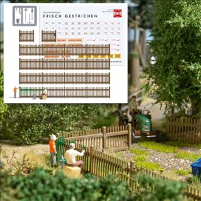 Busch HO 7984 Maling af hegnet